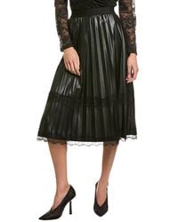Ellen Tracy - Pleated Skirt - Lyst