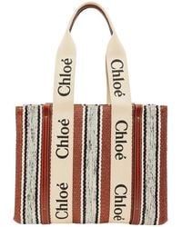 Chloé - Chloe Medium Woody Tote Bag, Never Carried (Authentic Pre-Loved) - Lyst