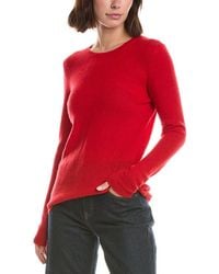 Forte - Basic Crewneck 100% Cashmere Sweater - Lyst