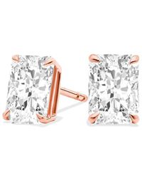 Amairah - 14K 2.00 Ct. Tw. Lab-Grown Diamond Stud Earrings - Lyst