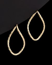 Italian Gold - 14k Bold Hoops - Lyst