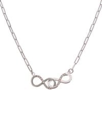 Meshmerise - 18K Over 0.10 Ct. Tw. Diamond Necklace - Lyst