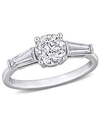 Rina Limor - 14K 1.63 Ct. Tw. Diamond Three-Stone Ring - Lyst