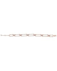 Sabrina Designs - 14K Rose 0.49 Ct. Tw. Diamond Link Bracelet - Lyst