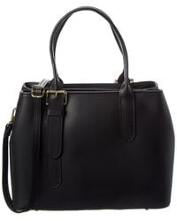 Italian Leather - Top Handle Bag - Lyst