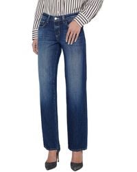 L'Agence - Tatum Low-Rise Trenton Stovepipe Jean - Lyst
