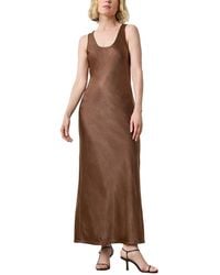 Lilla P - Satin Bias Maxi Dress - Lyst