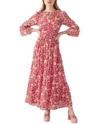LK Bennett - Lourdes Silk-blend Dress - Lyst