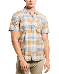 Billy Reid Scout Regular Fit Woven Shirt - Natural