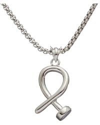 Juvell - 18K Plated Nail Charm Necklace - Lyst