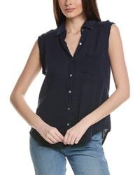 Michael Stars - Monique Button-Down Tank - Lyst