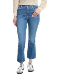 L'Agence - Tati High-Rise Rosales Crop Micro Bootcut Jean - Lyst