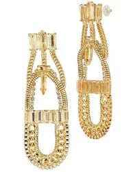 Sphera Milano - Plated Cz Earrings - Lyst
