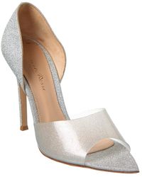 Gianvito Rossi - Bree Leather & Vinyl Sandal - Lyst
