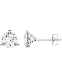 Lab Grown Diamonds - 14K 1.25 Ct. Tw. Lab-Grown Diamond Earrings - Lyst