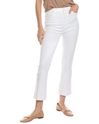 7 For All Mankind - Clean White Ultra High-rise Skinny Ankle Jean - Lyst