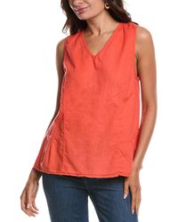 XCVI - Holti Linen-Blend Tank - Lyst