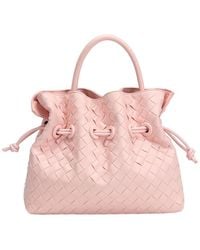 Tiffany & Fred Paris - Hand-Woven Leather Drawstring Satchel - Lyst