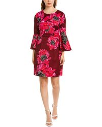 Trina Turk Splendid Sheath Dress - Red