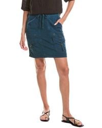 XCVI - Leto Twill Mini Skirt - Lyst