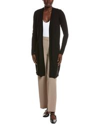 Lafayette 148 New York - Open Front Cashmere & Silk-Blend Cardigan - Lyst
