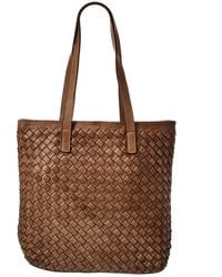 Isabella Rossetti - Claire Hand Woven Leather Tote - Lyst