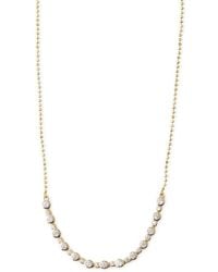 Argento Vivo - Cz Necklace - Lyst