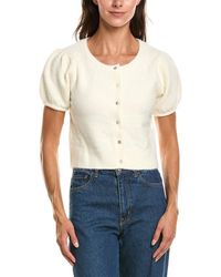 CELESTINE SEI - Wool-Blend Cardigan - Lyst