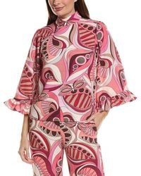 tyler boe - Sarah Knit Tucci Capelet Top - Lyst