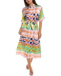 FRNCH - Paige Woven Dress - Lyst