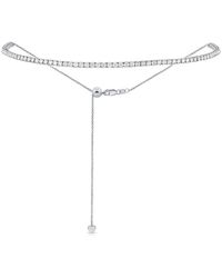 Sabrina Designs - 14k 3.89 Ct. Tw. Diamond Choker Tennis Necklace - Lyst
