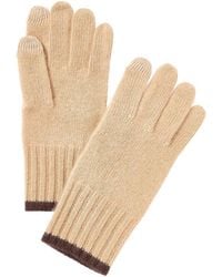 Phenix - Tipped Rib Cuff Cashmere Gloves - Lyst