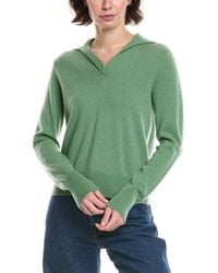 Vince - Wool & Cashmere-Blend Polo Sweater - Lyst