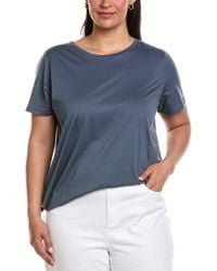 Eileen Fisher - Plus Round Neck T-Shirt - Lyst