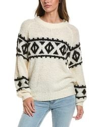 Ichi - Ihcarani Wool-Blend Sweater - Lyst