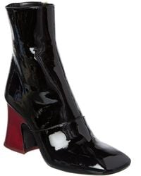 Chloé - Janis Patent Bootie - Lyst
