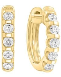 Effy Fine Jewelry - 14K 0.50 Ct. Tw. Lab-Grown Diamond Earrings - Lyst