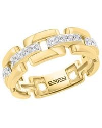Effy Fine Jewelry - 14K 0.22 Ct. Tw. Diamond Ring - Lyst