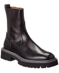 Ferragamo - Fulvio Leather Boot - Lyst