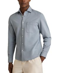 Reiss - Kappo Button Through Casual Shirt - Lyst