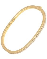 Reiss - Myles Cz Modern Crystal Bangle - Lyst