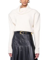 Ronny Kobo - Camilla Knit Wool & Cashmere-Blend Top - Lyst