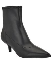 Nine West - Tabbie3 Leather Bootie - Lyst