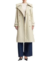 Avec Les Filles - Long Trench Coat - Lyst