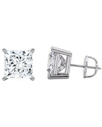 Lab Grown Diamonds - 14K 9.00 Ct. Tw. Lab-Grown Diamond Earrings - Lyst