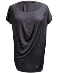 McQueen - Round Neck Draped Tunic Top, Size It (Authentic Pre- Loved) - Lyst
