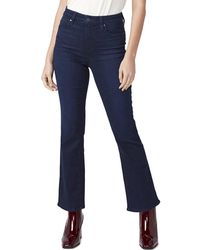 PAIGE - Claudine Ankle Flare Jean - Lyst