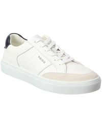 Reiss - Ashton Calf Leather & Polyester Shoe - Lyst