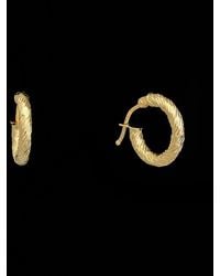 Italian Gold - 18K Hoops - Lyst