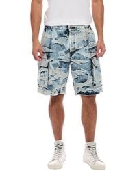 Valentino - Denim Short - Lyst